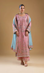 SK001- Powder Rose Silk Set