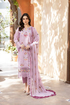 Gul E Kasni – Timeless Elegance in Soft Lilac PRET