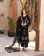 Gul E Siyah-   Unstitched 3 PC Lawn