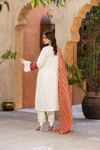 Husn e Rawayat - 3PC Pret Chicken Kari Dress