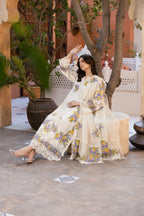 Ivory Bloom –  Unstitched 3 PC Lawn