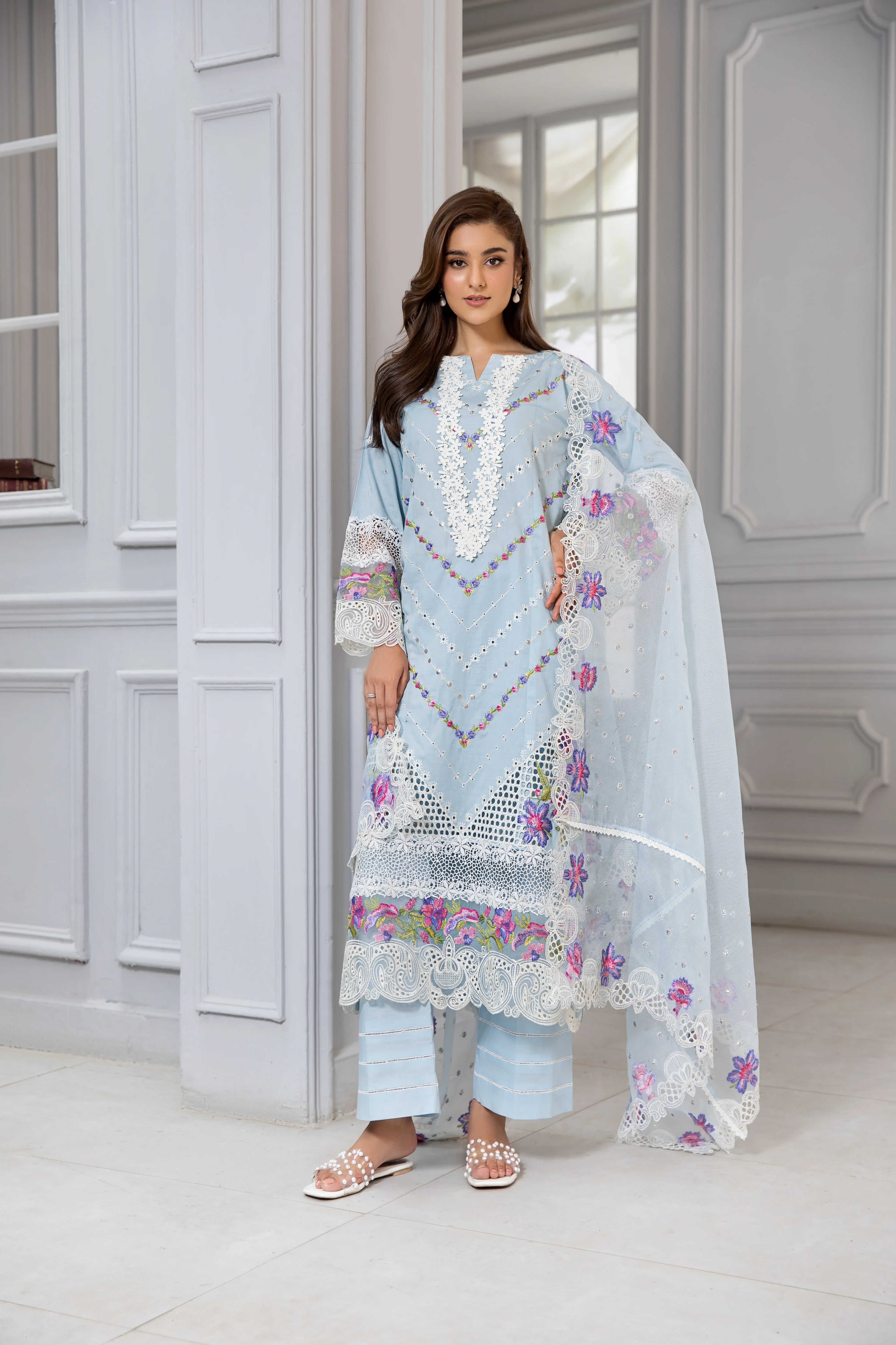 Shafaq - Soft Beauty With Gentle Touch of Blue