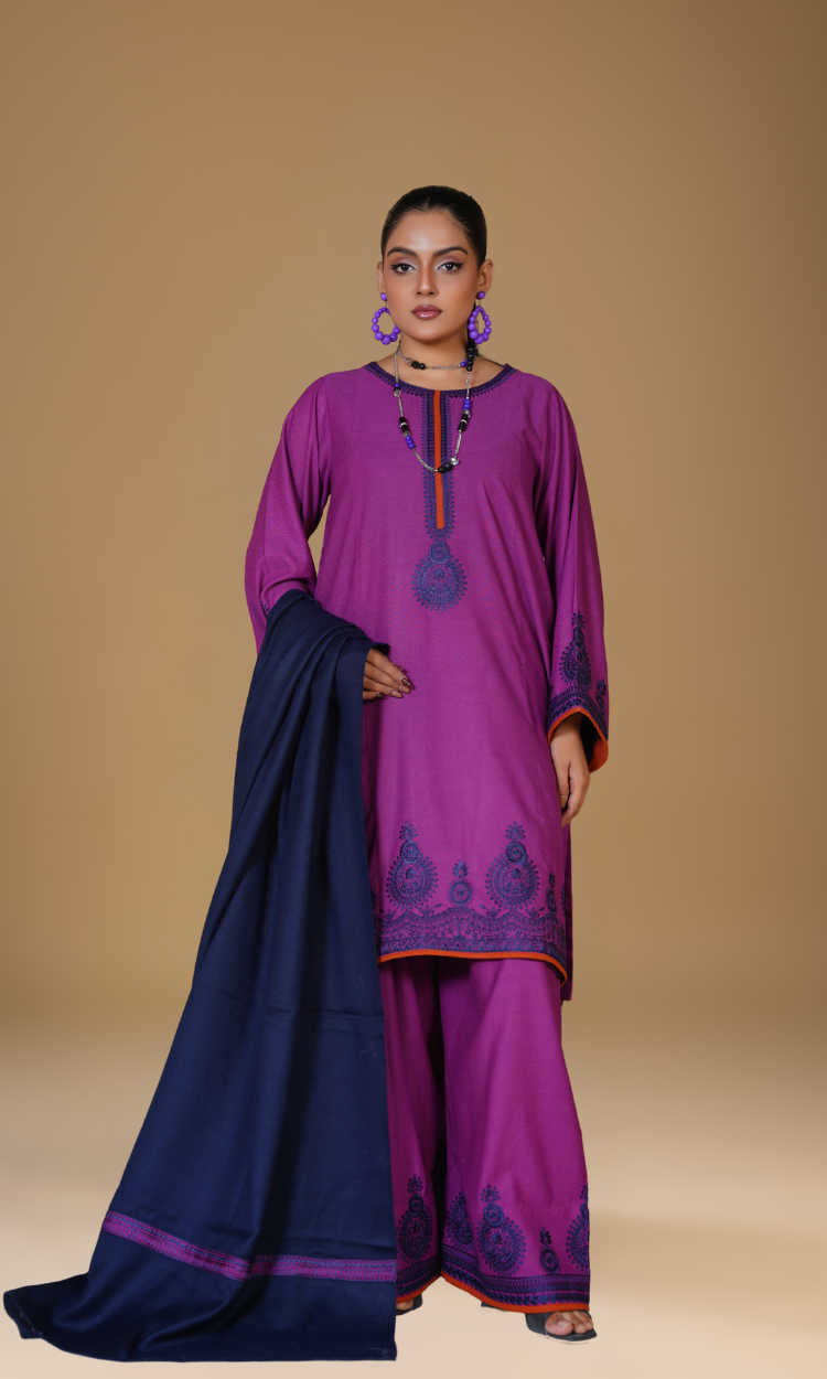 PW01-Magenta With Mustard Tarka