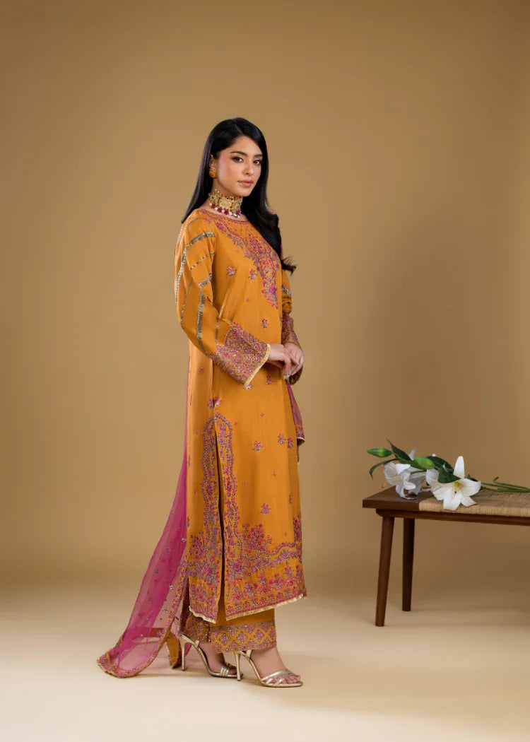 SK005- Mustard Blossom Suit