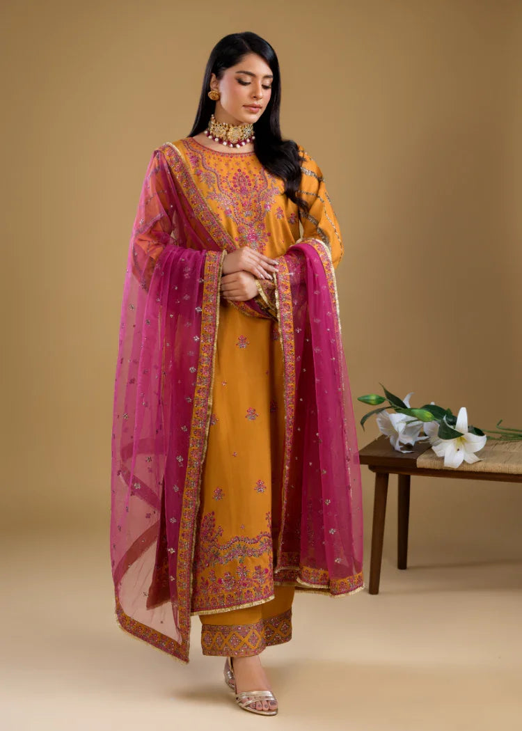 SK005- Mustard Blossom Suit