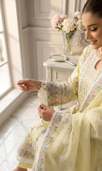Nimora -  3PC Pret Embroidered Lawn