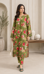 Umeed – 2 Piece Premium Printed Lawn Suit for Women