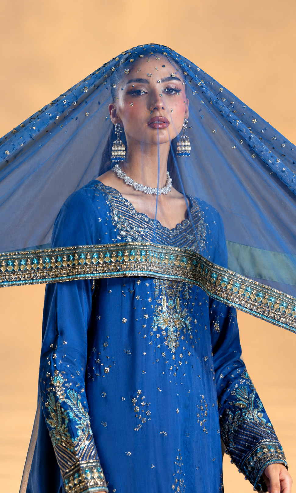 Sassi — 3 Piece Luxury Embroidered Pure Dull Silk