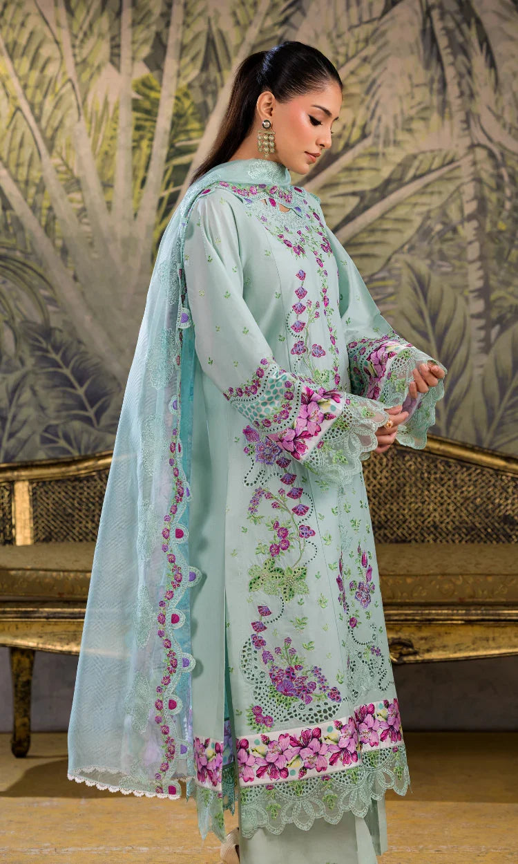 Mint Bloom - Unstitched 3 PC Lawn