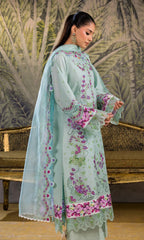 Mint Bloom - Unstitched 3 PC Lawn