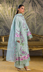 Mint Bloom - Unstitched 3 PC Lawn