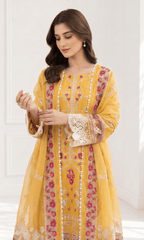 Noor Bloom – Unstitched 3 PC Lawn