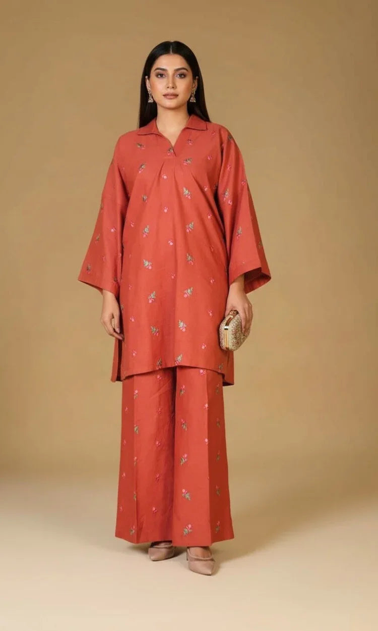 Rusty – Two-Piece Embroidered Suit