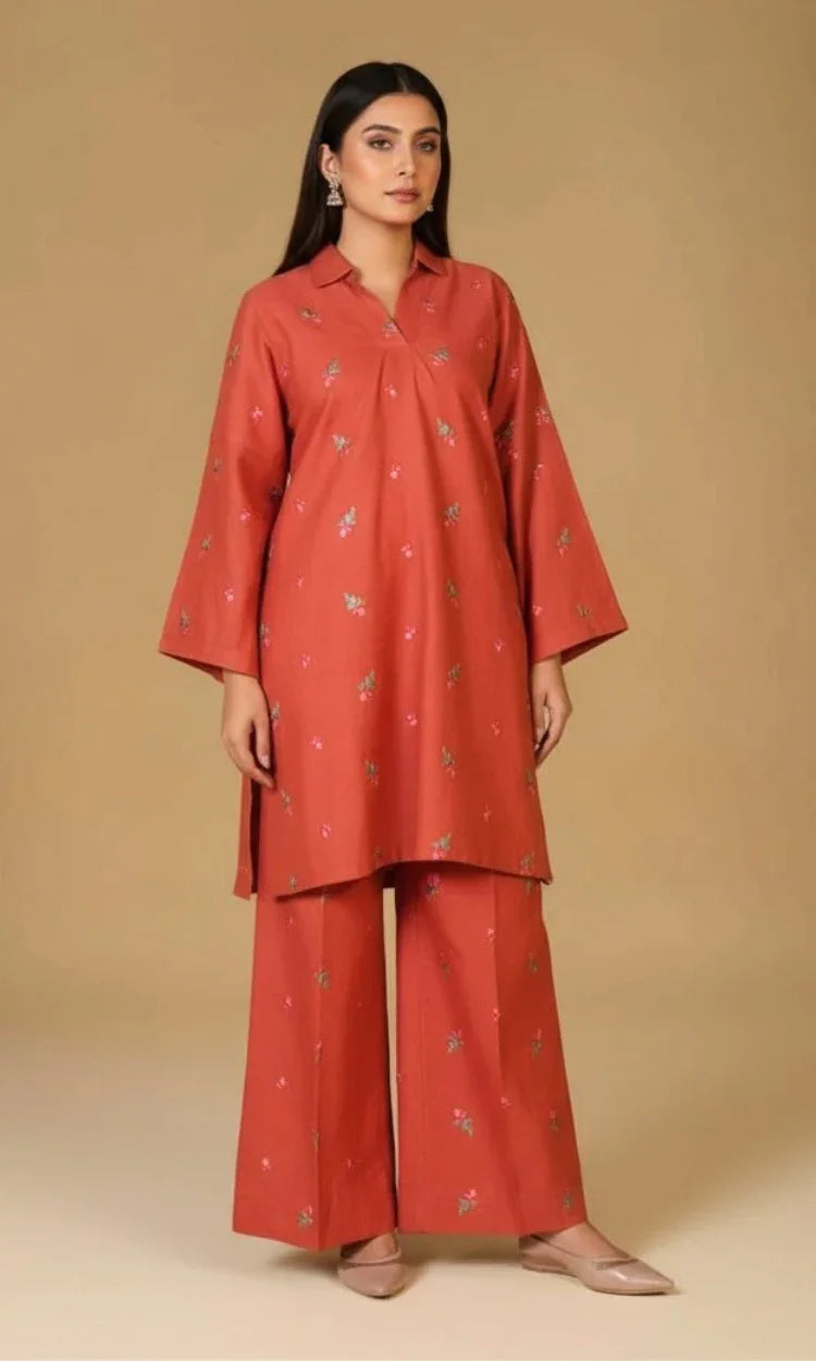 Rusty – Two-Piece Embroidered Suit