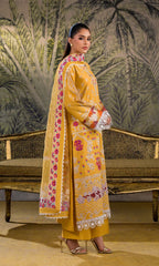 Noor Bloom – Unstitched 3 PC Lawn