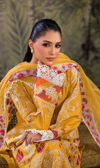 Noor Bloom – Unstitched 3 PC Lawn