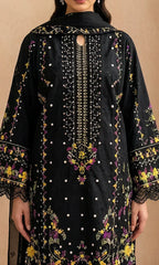 Black Lily - Unstitched 3 PC Lawn
