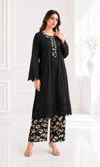 Black Berry – Embroidered Lawn Two-Piece Suit