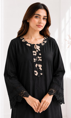Black Berry – Embroidered Lawn Two-Piece Suit