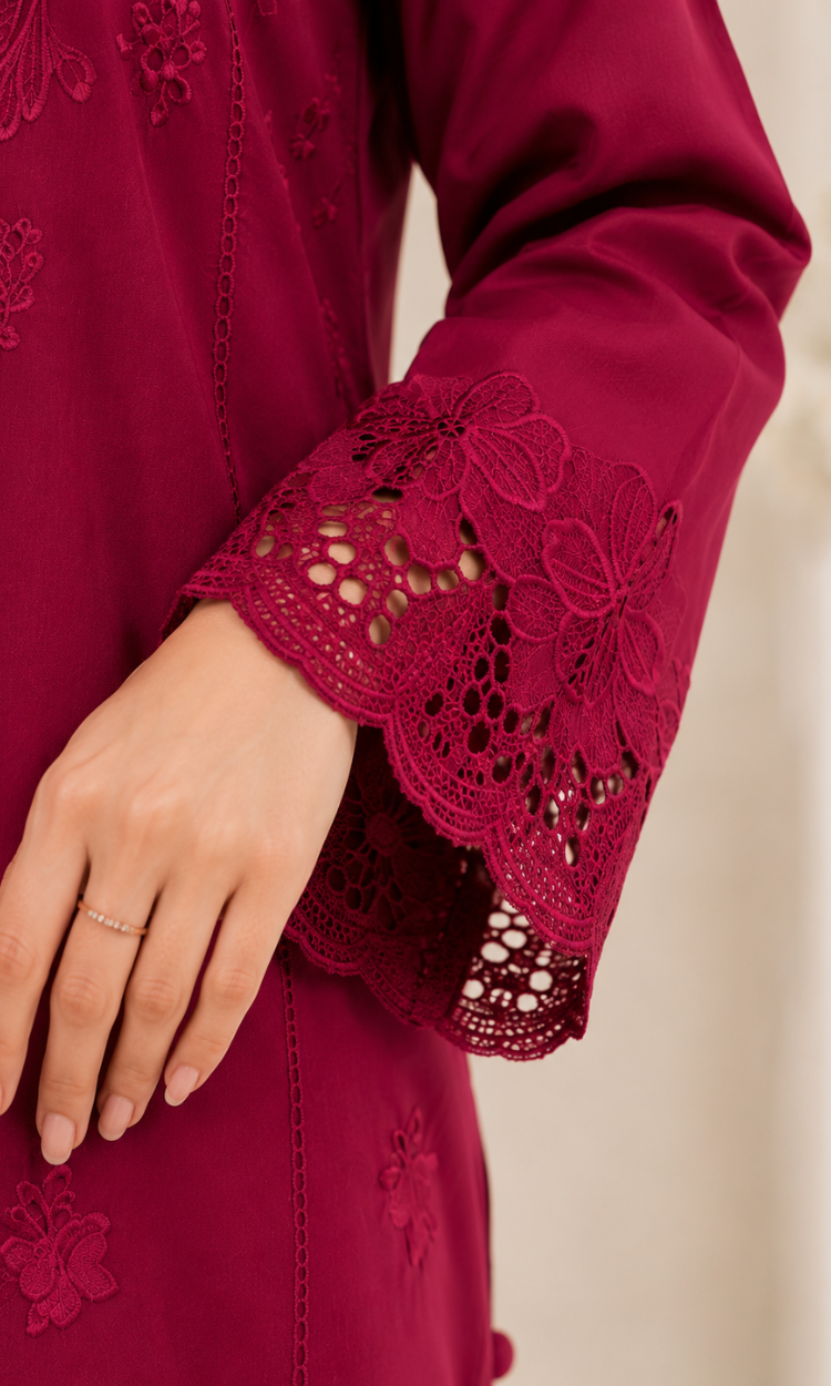 Sheeren - 3  PC Pret Embroidered  Lawn