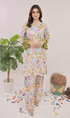 Nazneen – 2 Piece Premium Printed Pret Suit