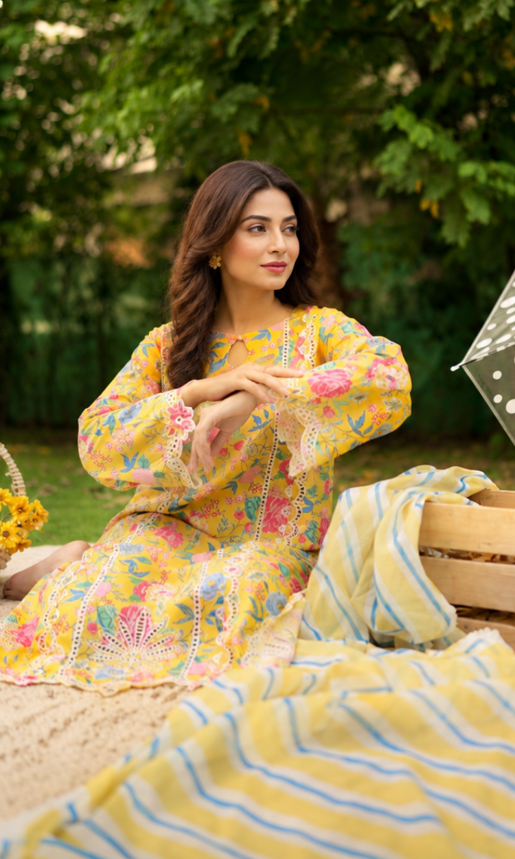 Khawab – 3 Piece Premium Printed Lawn Suit