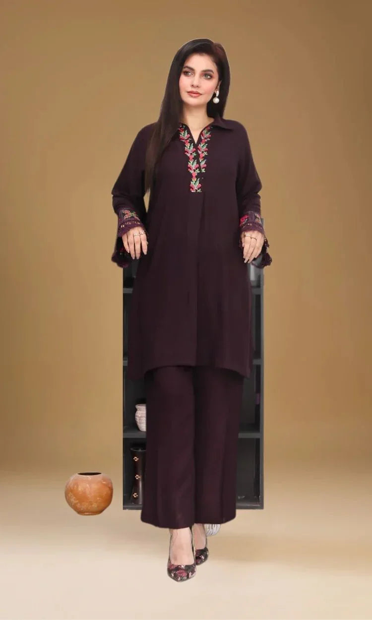 AF 703 | Peach Wool 2-Piece Suit